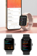 SmartWatch EKG Zegarek INDUKCJA Ciśnieniomierz PL