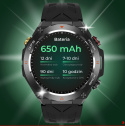 SMARTWATCH Zegarek Męski GPS 650MAH ROZMOWY BAROMETR KOMPAS SATURACJA