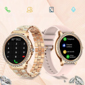 SmartWatch Damski EXCLUSIVE Zegarek Ciśnieniomierz