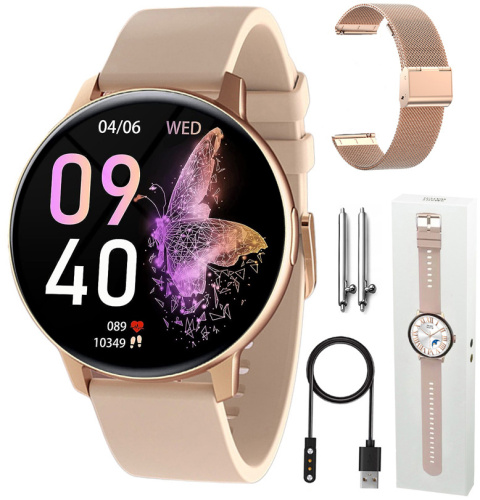 SmartWatch Damski ROZMOWY Zegarek DLA KOBIETY PL