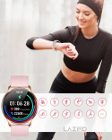 Smartwatch Damski Zegarek Dla Kobiety AMOLED ROZMOWY 300MAH Ciśnieniomierz