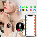 Smartwatch Damski Zegarek Dla Kobiety AMOLED ROZMOWY 300MAH Ciśnieniomierz