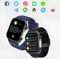 ZEGAREK SMARTWATCH AMOLED EKG POMIAR CUKRU CIŚNIENIE TEMPERATURA