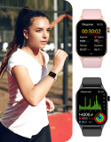 Zegarek Damski Smartwatch GLUKOZA 380MAH ROZMOWY AMOLED Ciśnieniomierz